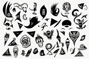 trickster tattoo idea