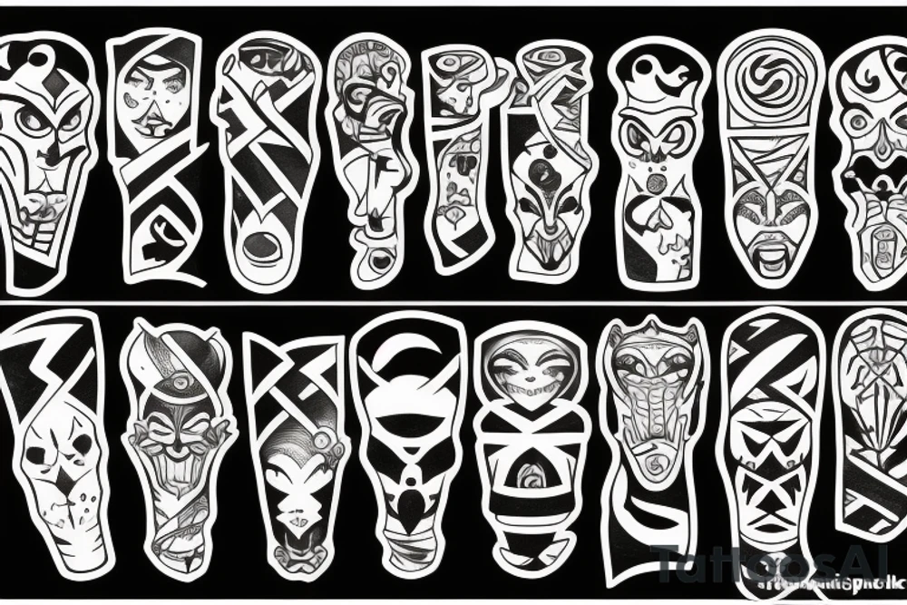 trickster tattoo idea