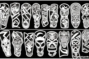 trickster tattoo idea