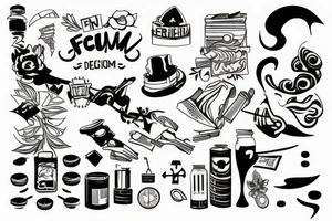 Fraud tattoo idea