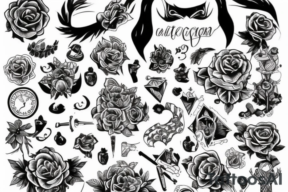 крест tattoo idea