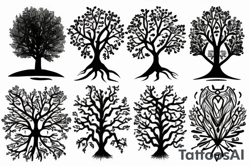 tree tattoo idea