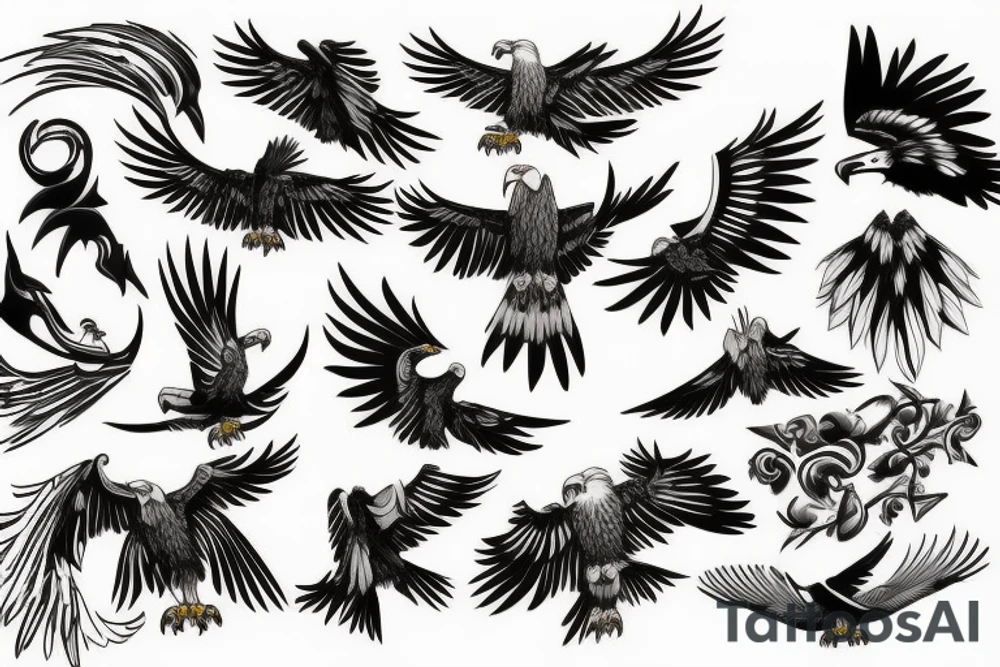 Eagle tattoo idea