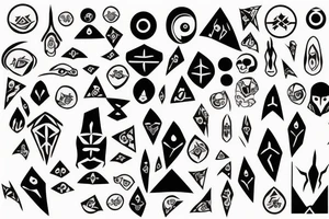 itachi in kunai tattoo idea