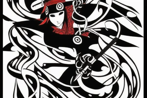 itachi placed inside kunai tattoo idea