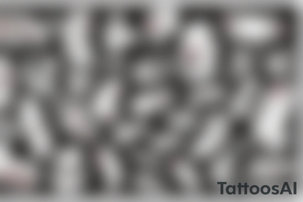 a hot dog with dog legs and nose and tail tattoo idea