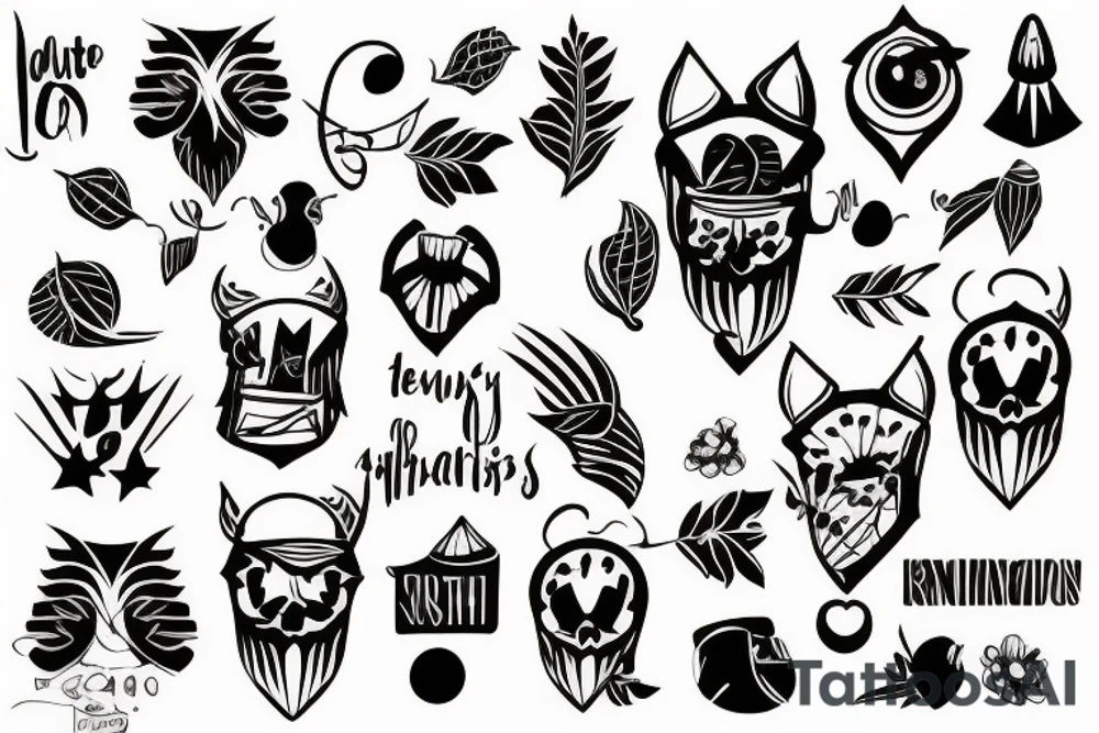 минималистичный парашют tattoo idea