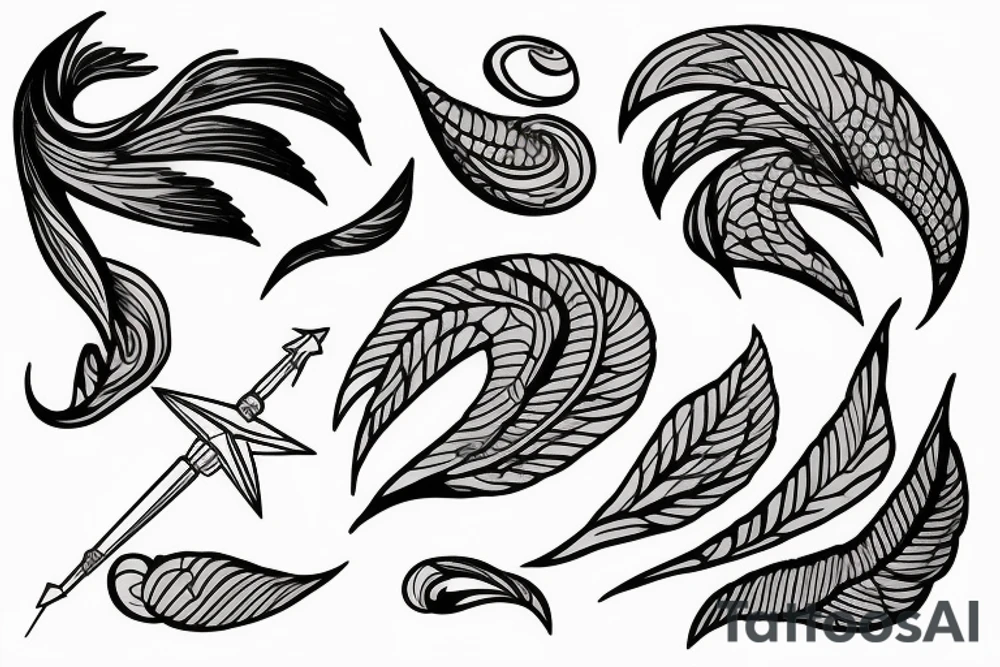 Parachute tattoo idea