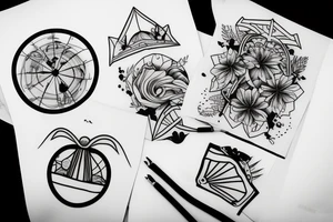 Parachute tattoo idea