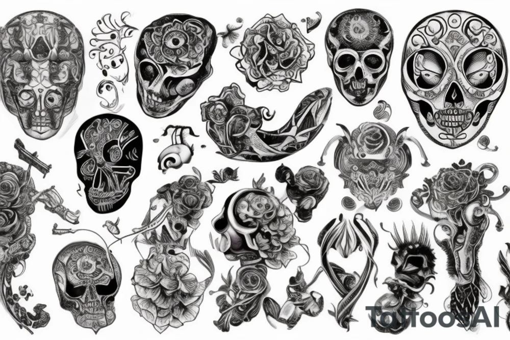 перелом голова велосипед tattoo idea