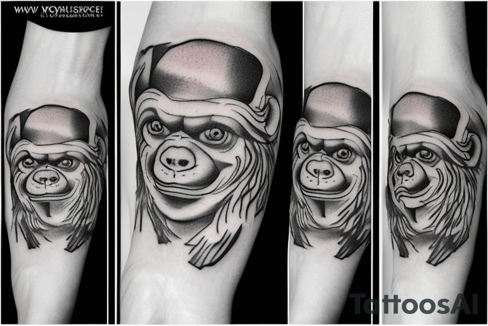 Three wise monkeys tattoo idea