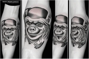 Three wise monkeys tattoo idea
