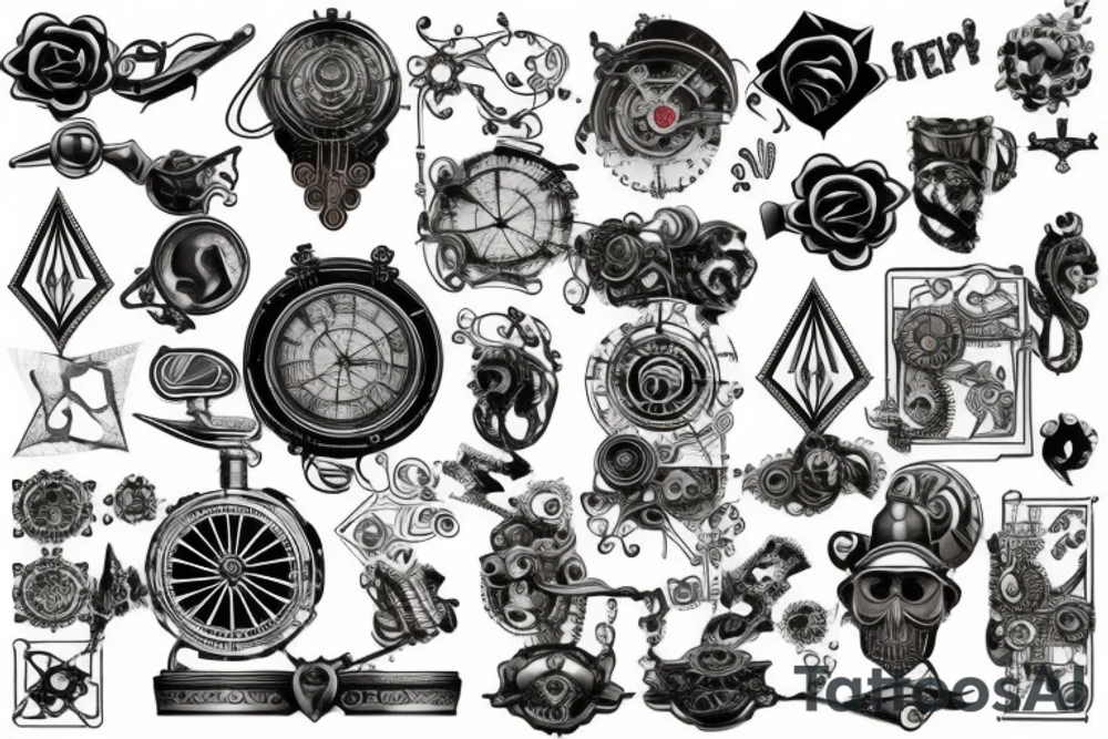 Steampunk tattoo idea