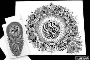 Silentium tattoo idea