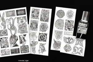 Silentium tattoo idea