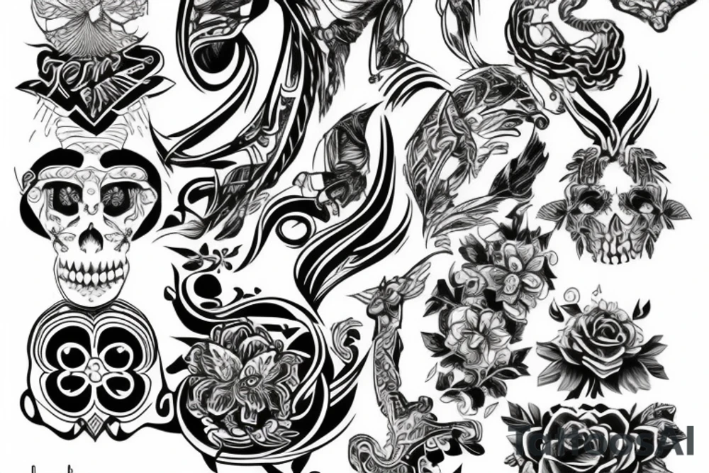 Neck tattoo tattoo idea