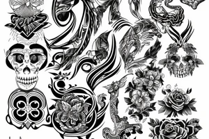 Neck tattoo tattoo idea