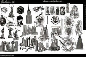 New york city tattoo idea