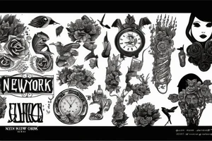 New york city tattoo idea