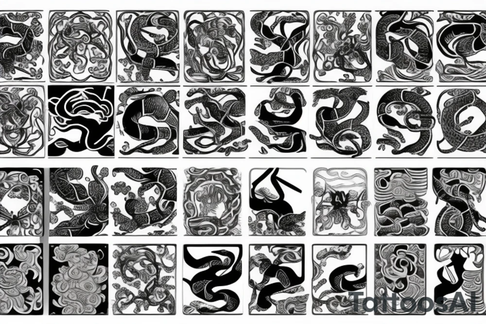 snake tattoo idea
