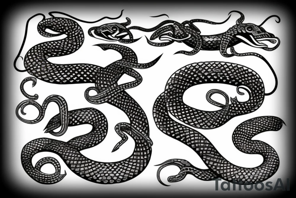 snake tattoo idea
