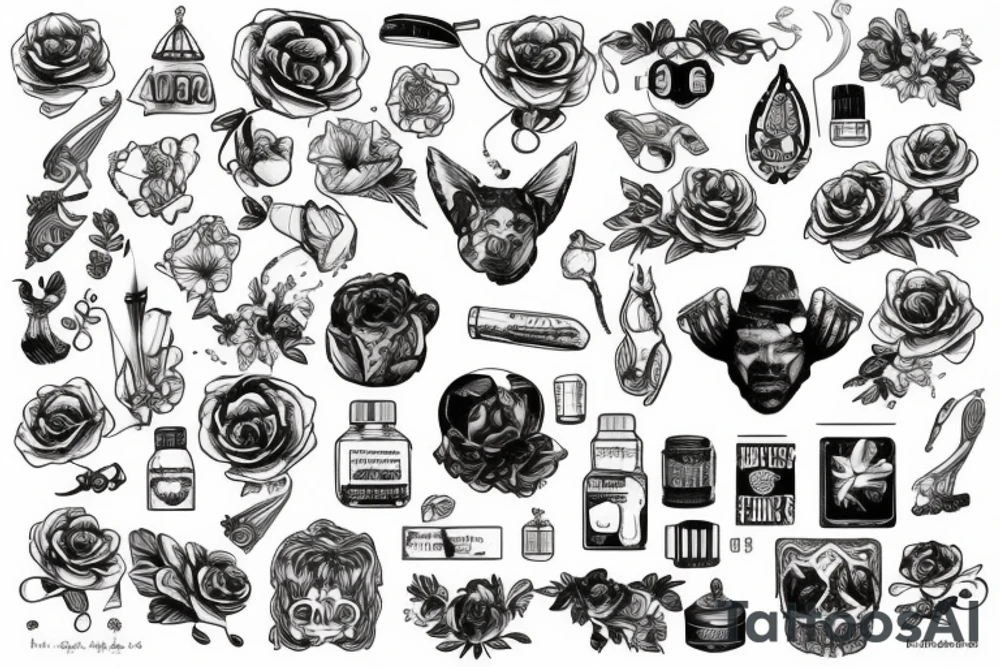 максим неадекват tattoo idea