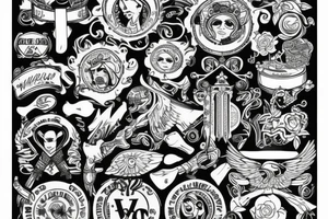 UKRAINE WARIOR tattoo idea