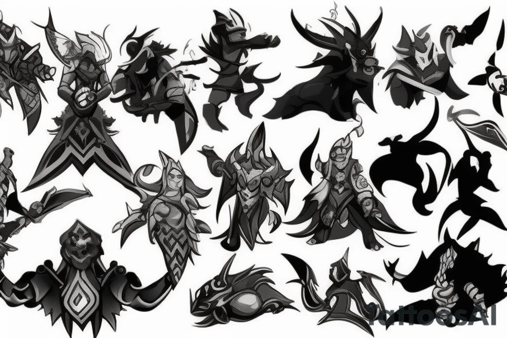 Dota 2 tattoo idea
