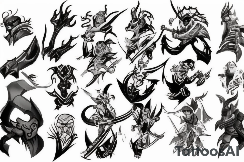 Dota 2 tattoo idea