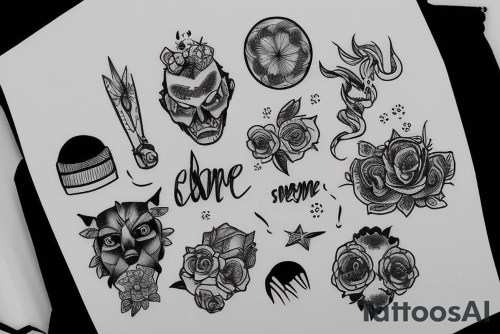 masculine. Small tattoo idea