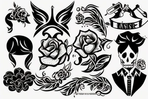 masculine. Small tattoo idea