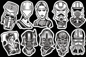 rex from star wars tattoo idea
