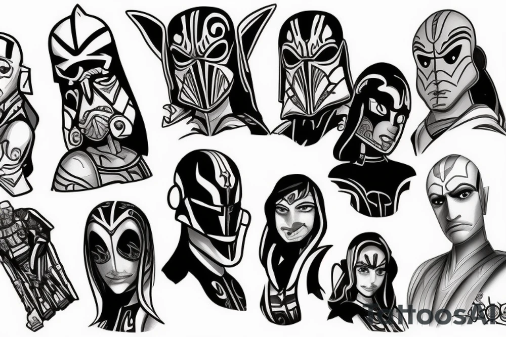 The clone wars tattoo idea