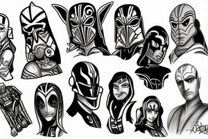 The clone wars tattoo idea