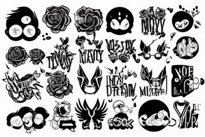 Text MIIY tattoo idea