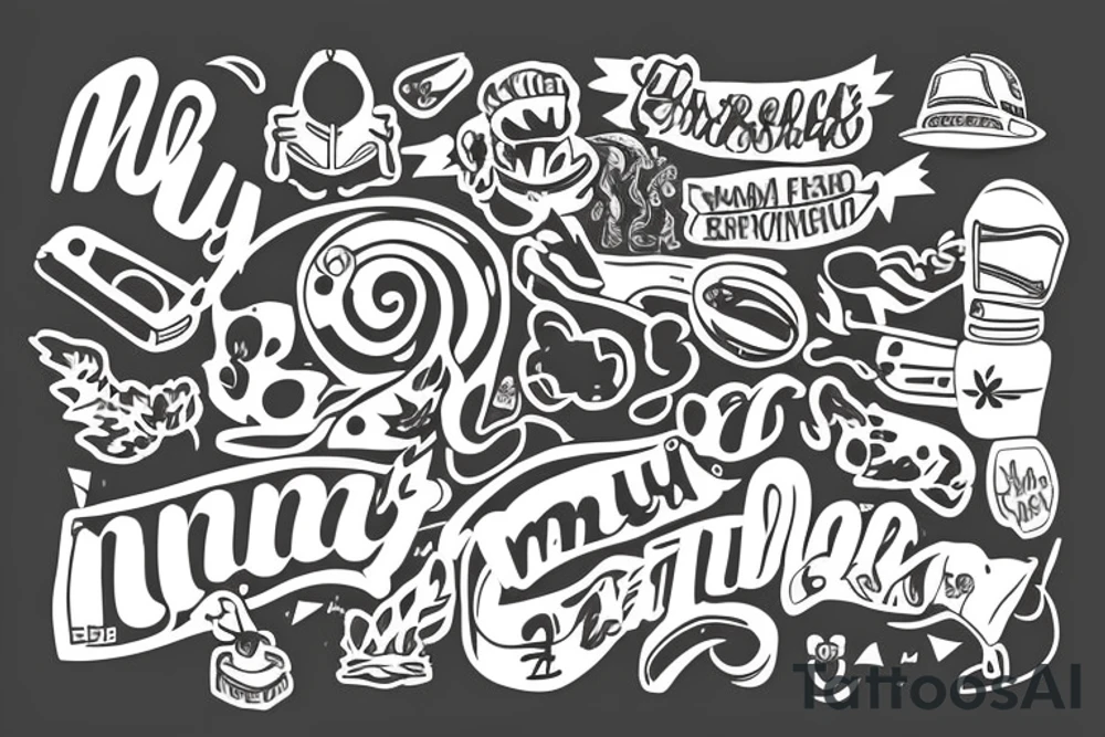 Text MIIY tattoo idea