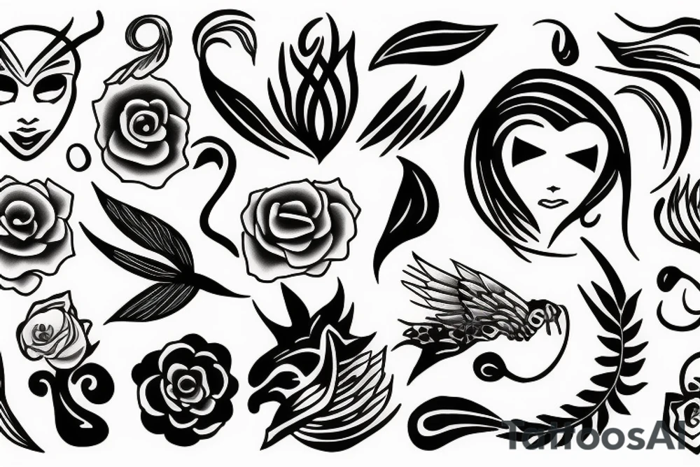free spirit tattoo idea