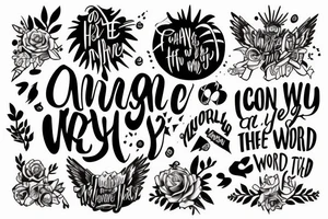 Can I forgive the world? tattoo idea