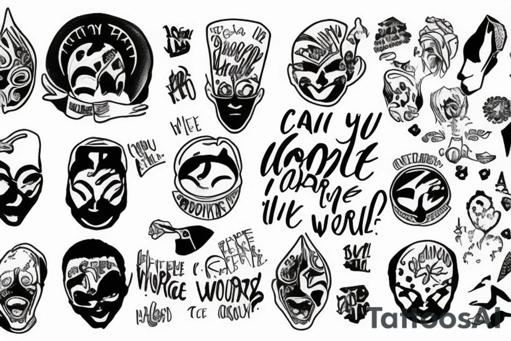 Can I forgive the world? tattoo idea