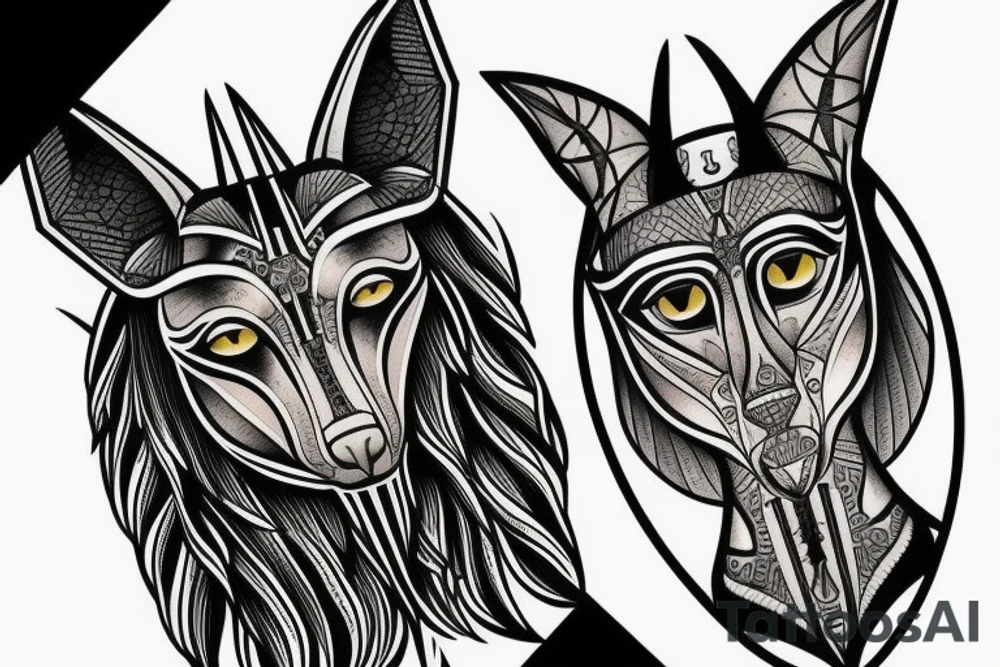 Anubis tattoo idea