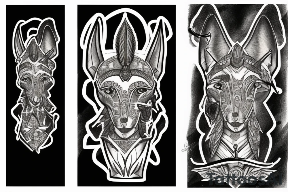 Anubis tattoo idea