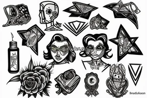bender with diamond tattoo idea