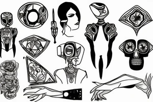 bender with diamond tattoo idea