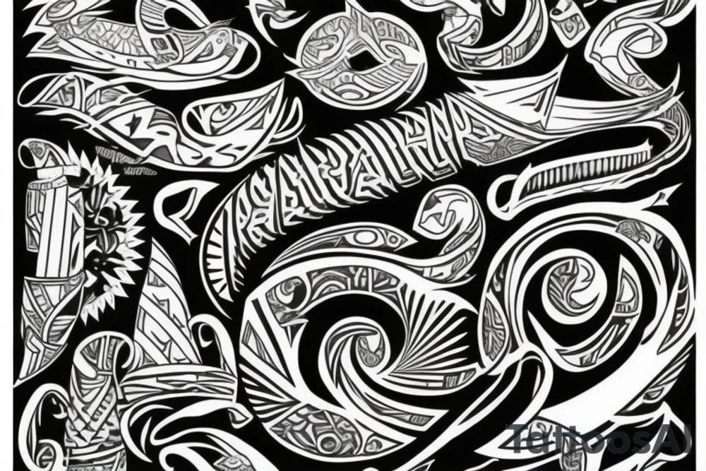 polynesian tattoo idea