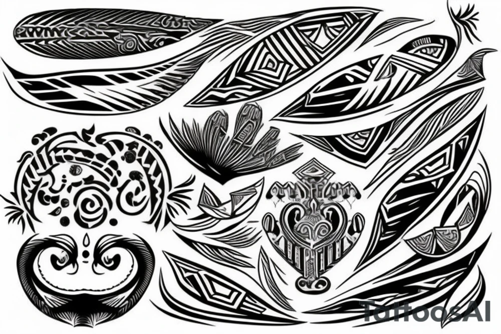 polynesian tattoo idea