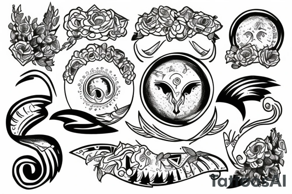 yours sunrise tattoo idea