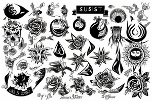sunrise tattoo idea