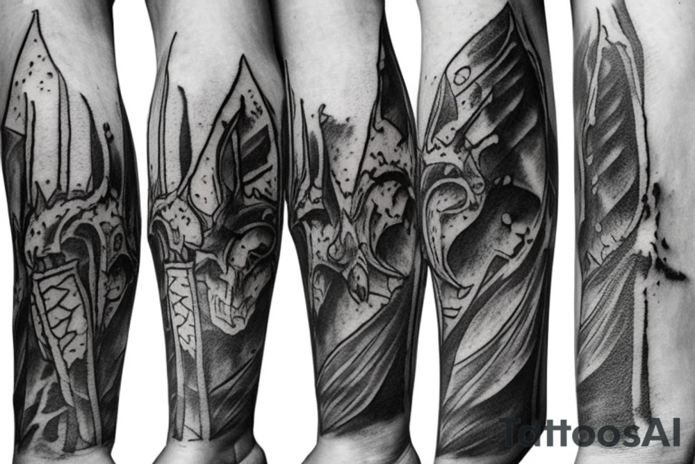 A bonfire of dark souls tattoo idea