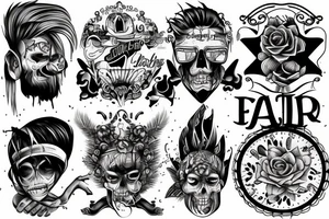 Vather and Son tattoo idea