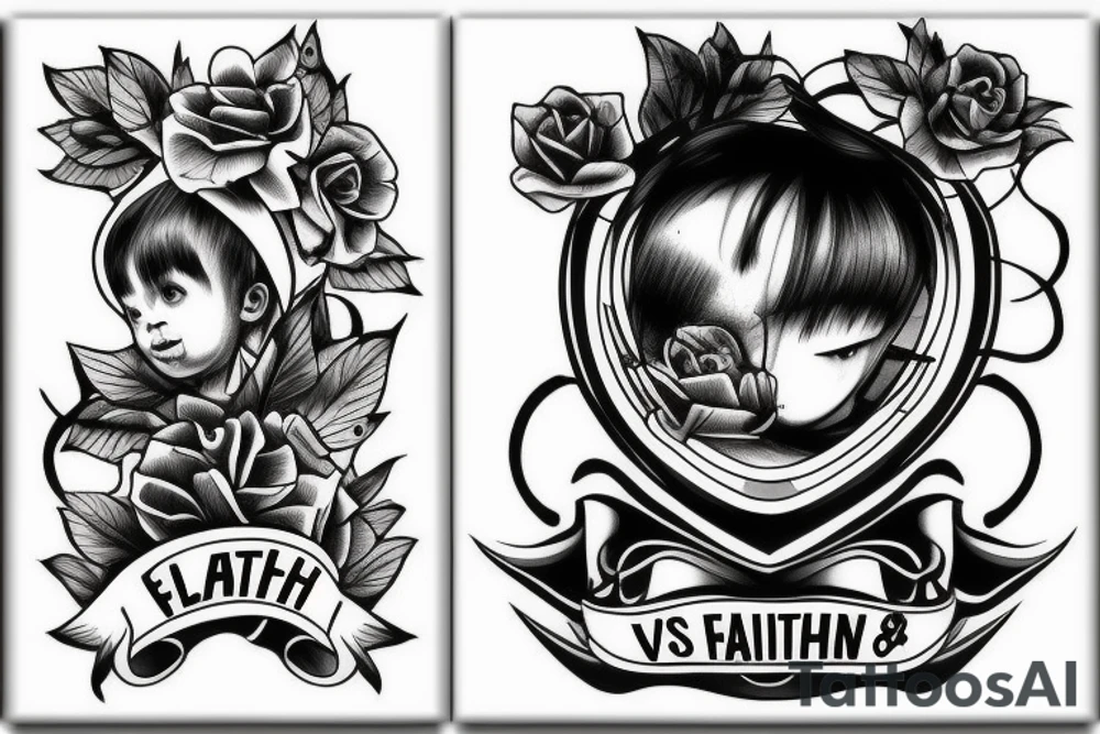 Vather and Son tattoo idea